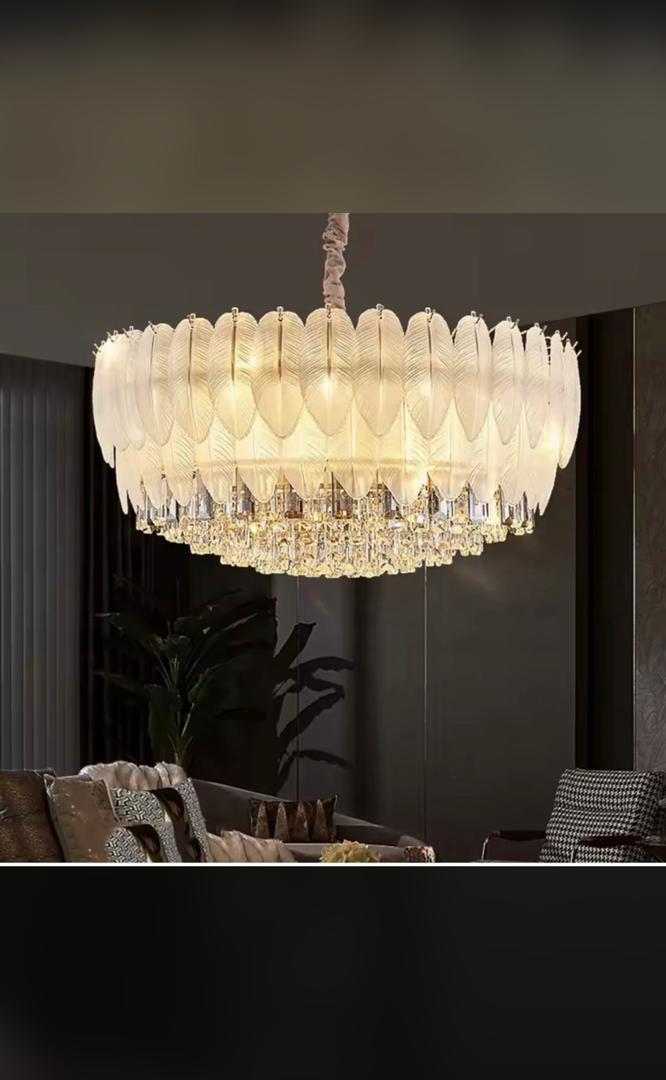 A1 Royal Feather Crystal Chandelier