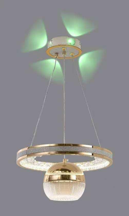 Modern luxury circular LED pendant chandelier
