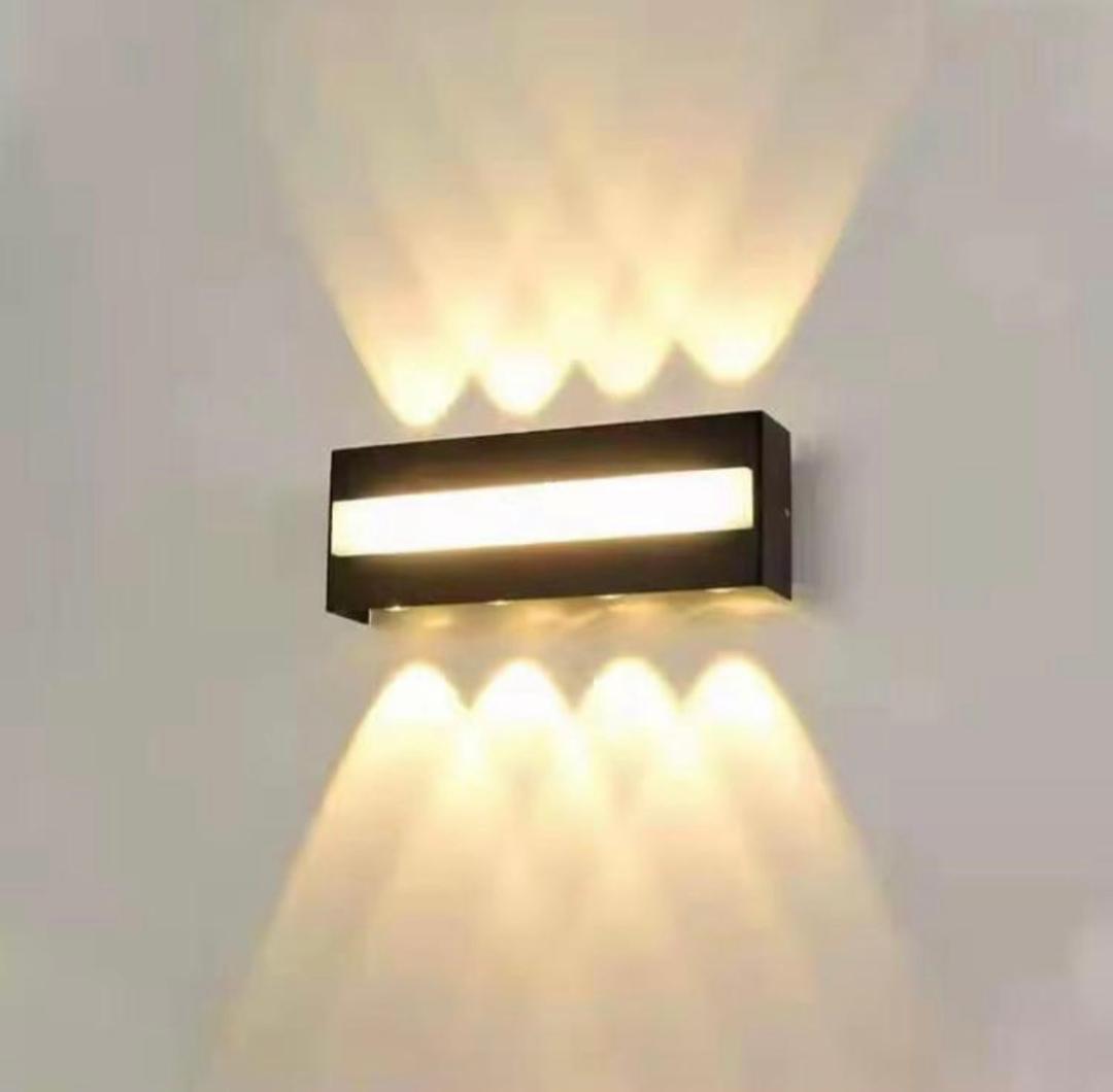 Modern Rectangular LED Wall Light – Multi-Beam Up-Down