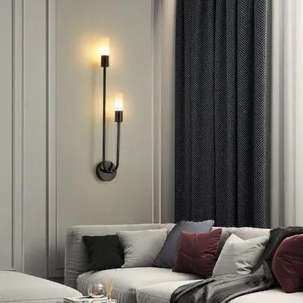 Dual-Arm Candle-Style Wall Sconce