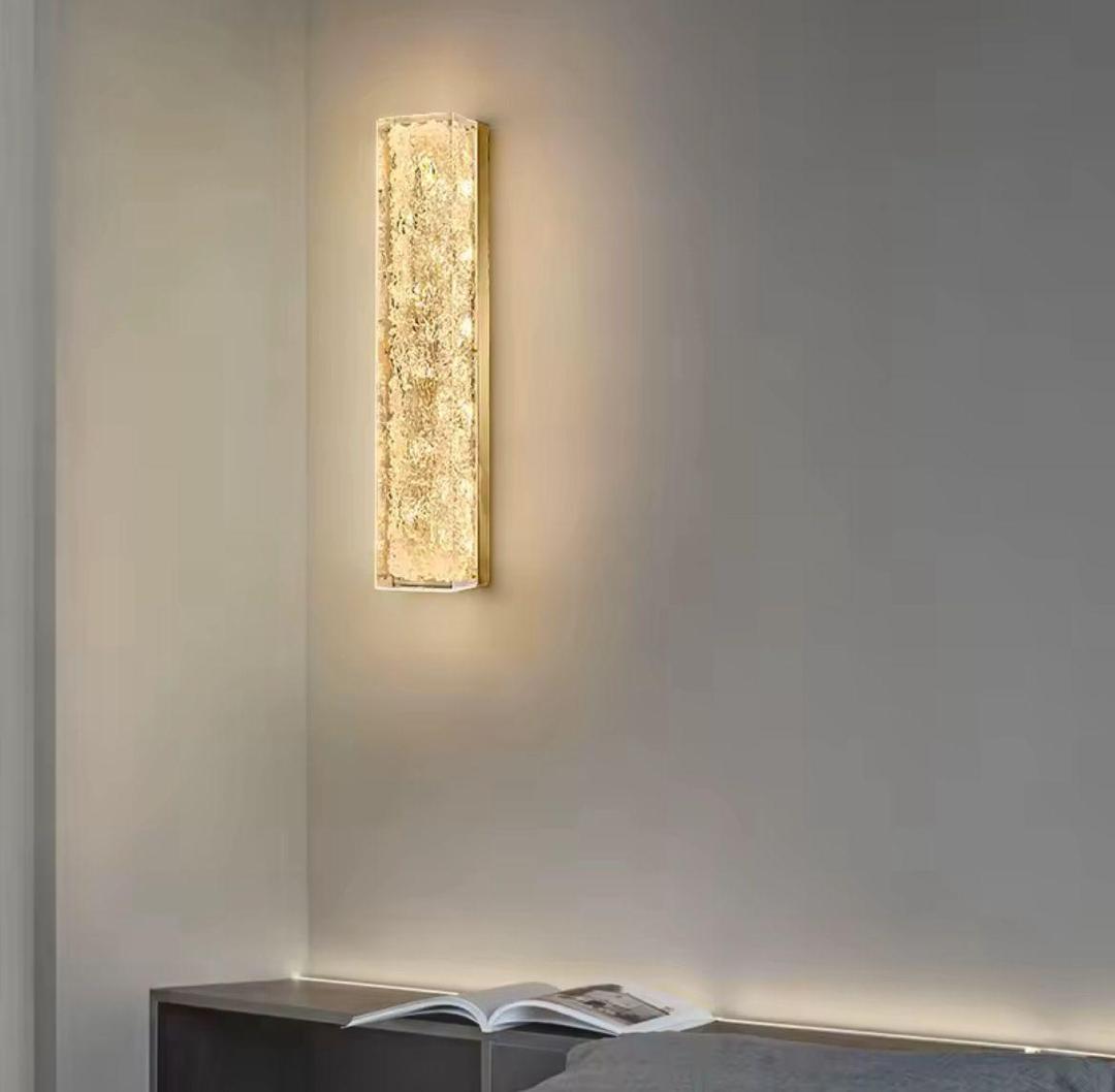 Alabaster Column Wall Light