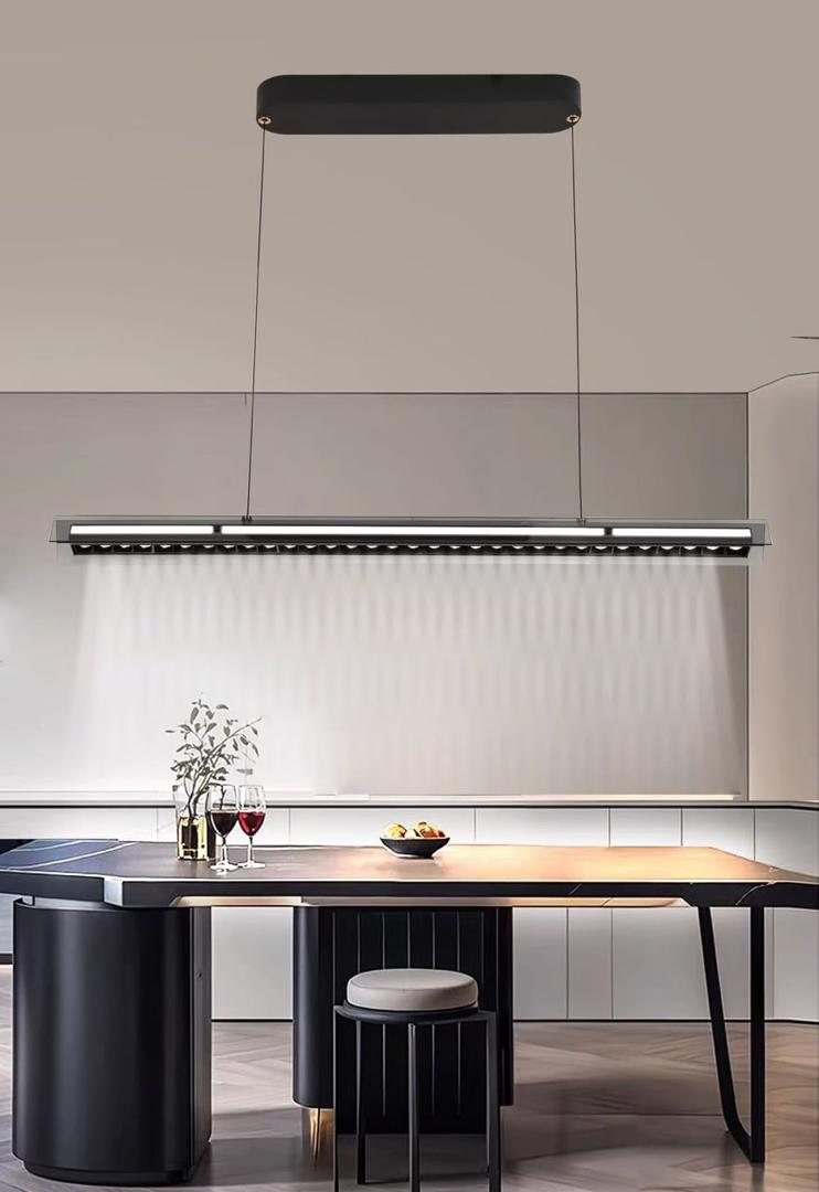 Automatic Remote Control Chandelier – Linear LED Pendant Light